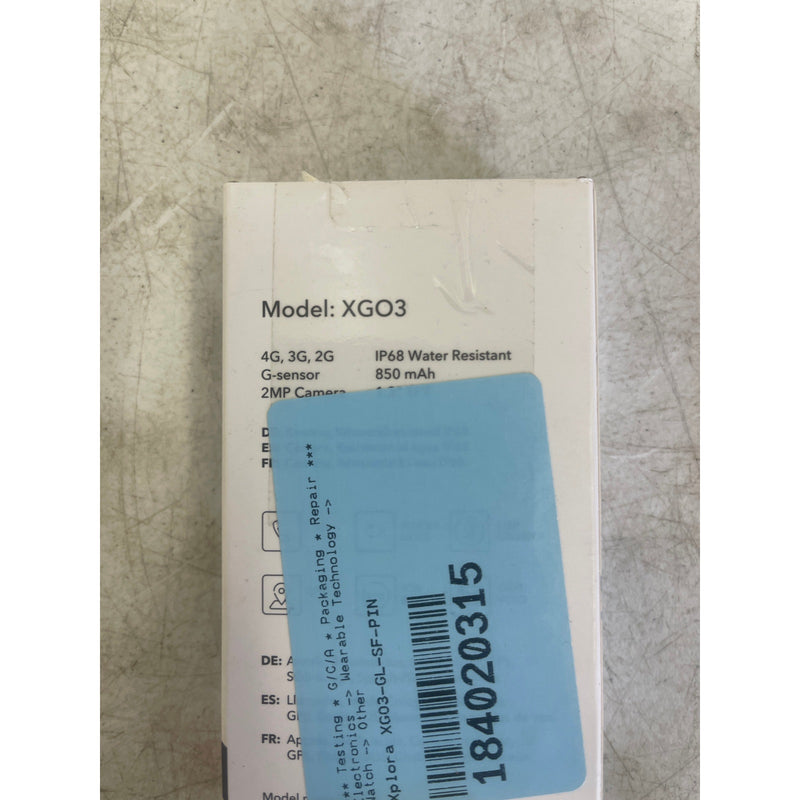 Xplora XGO3 Kids Smart Watch Cell Phone w GPS Tracker, bundle, PINK