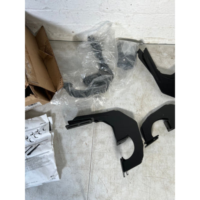 Luverne LTE-VersaTrac Mounting Brackets for Trucks, Black 4055101 Chevy GMC