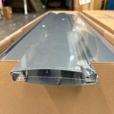 60-Pcs Aluminum Louvered Roof Panels for Pergola, Gray, 54"x5" TS302GR1