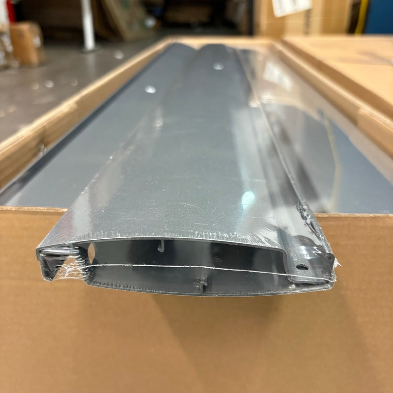 60-Pcs Aluminum Louvered Roof Panels for Pergola, Gray, 54"x5" TS302GR1