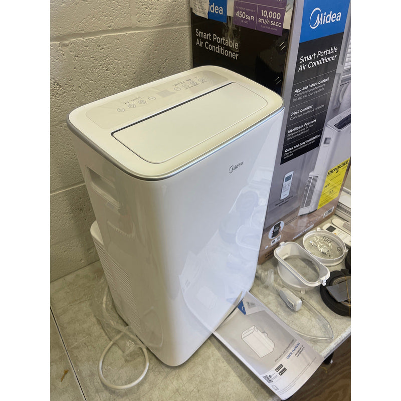 Midea Smart Air Conditioner 10,000 BTU DOE Portable with Wheels, Standup