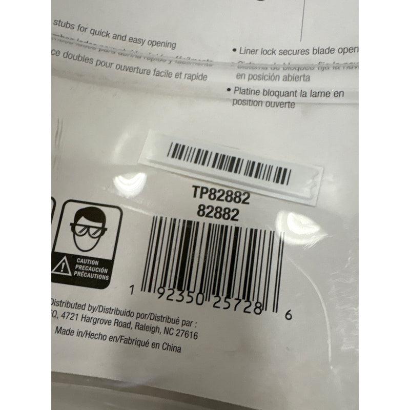 TEQ Correct Professional Folding Pocket Knife Titanium Coated 3.5" Blade TP82882