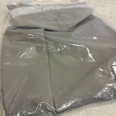 Koolaburra UGG Pet Reversible Raincoat Dog Hooded Jacket 20-21" Collar, Gray XL