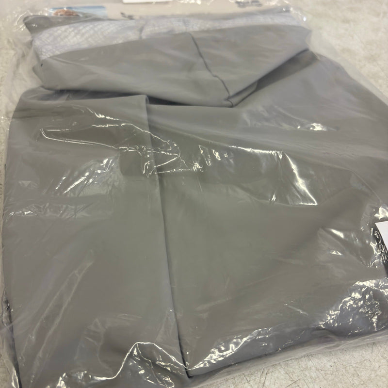 Koolaburra UGG Pet Reversible Raincoat Dog Hooded Jacket 20-21" Collar, Gray XL