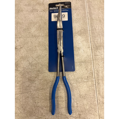 DieHard Angled Pliers with Anti-Slip Grip for Tight Spaces, 12-3/4" - DHP55112