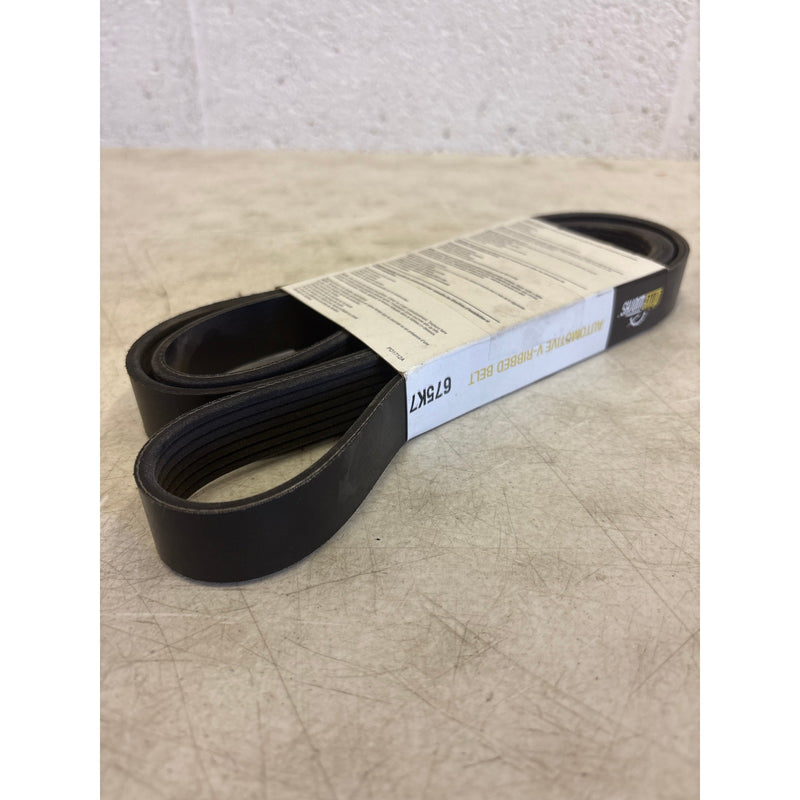 Driveworks V-Ribbed Belt, Meets OEM Requirements, Transmission Belt - 675K7