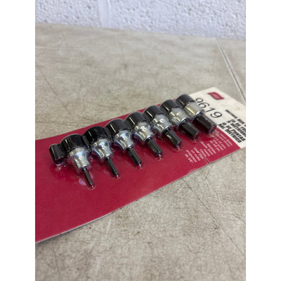 Lisle Metric Hex Bit Wrench Set, 3, 4, 5, 6, 7, 8, 10 mm, Hand Tools - 33850