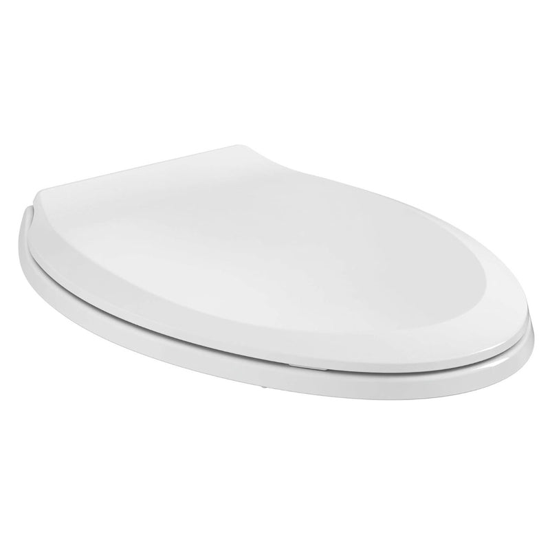 American Standard Slow Elongated Closed Front Toilet Seat, White 5503A00B.020