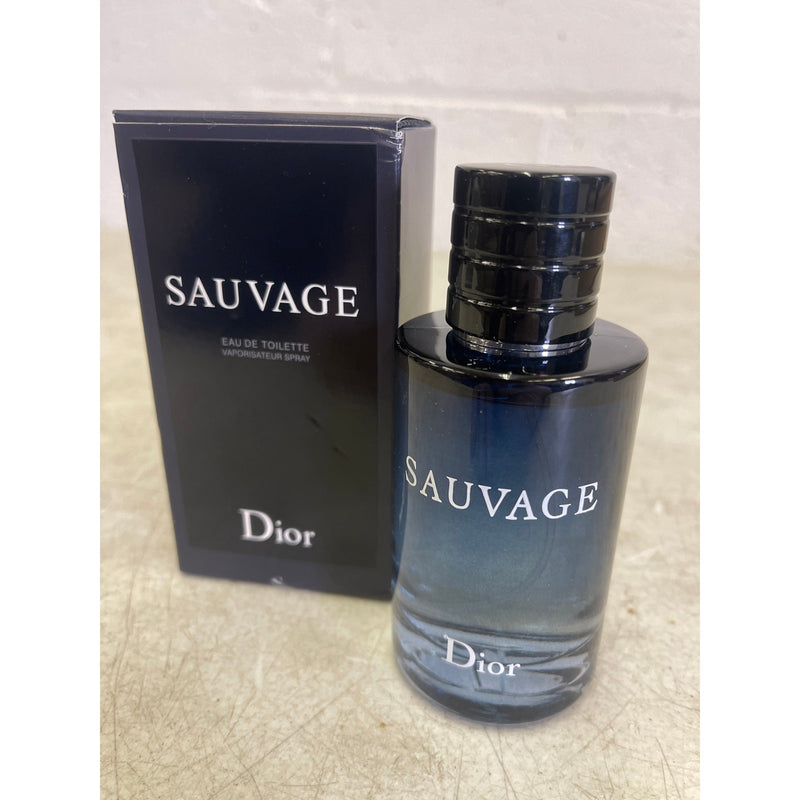 Christian Dior Sauvage Eau De Toilette Spray for Men, 3.4 Fluid Ounce Wood