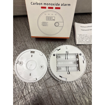 PACK-OF-4 Carbon Monoxide & CO Detectors & Alarms Digital LCD Display JA-701