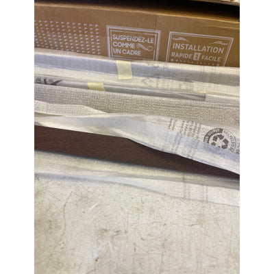 Samsung - 50” The Frame Customizable Bezel - Modern Brown - VG-SCFA50BWBZA