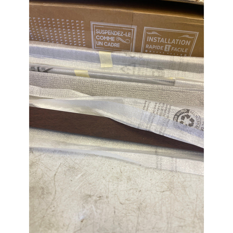 Samsung - 50” The Frame Customizable Bezel - Modern Brown - VG-SCFA50BWBZA