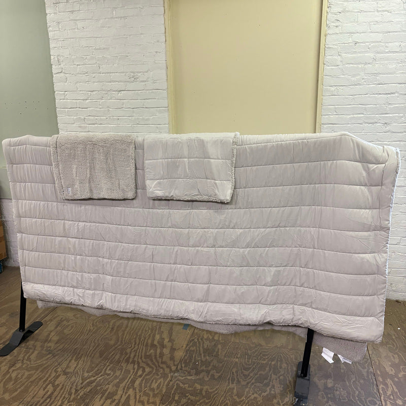 Koolaburra by UGG Queen Comforter Set, 2 Pillow Shams, Dual Sided, Beige