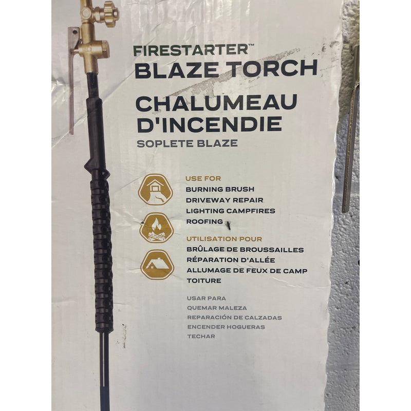 Bernzomatic Firestarter Blaze Torch Compatible w 20lb Propane Tank SEE DETAILS