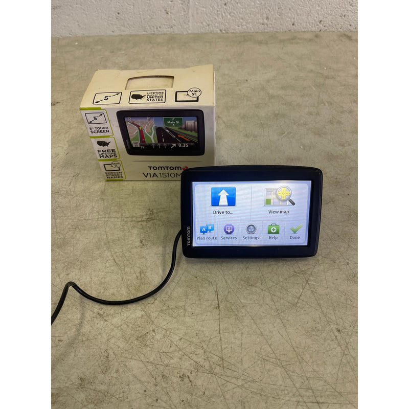 TomTom VIA 1510M SE 5" GPS Unit, Touchscreen, Split Screen, IQ Routes - Black