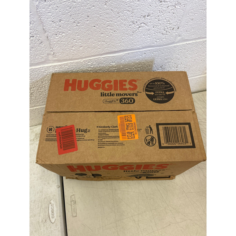104-Count Huggies Size-6 Baby Diapers, Little Movers HuggFit 360° Waistband