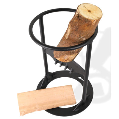 Clarawood Firewood Splitter - Heavy Duty High Carbon Steel Portable or Mount