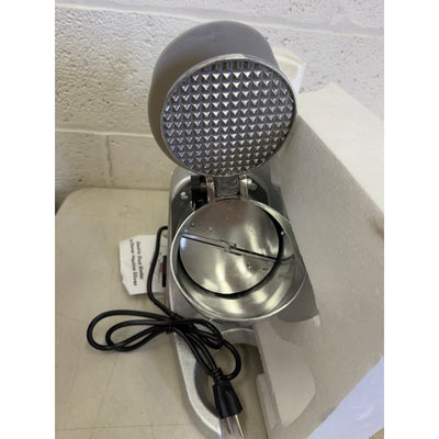 VIVOHOME Electric Dual Blades Ice Shaver, Snow Cone Machine, Metal. Silver