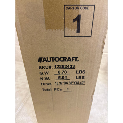 4-Pack AutoCraft 16" Wheel Cover, 8-Spoke, Silver, High Impact Plastic - AC4603