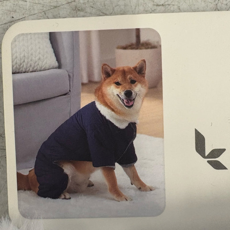 Koolaburra by UGG Pet Imree Dog Pajama Jacket, 17-18" Collar, Blue - Large