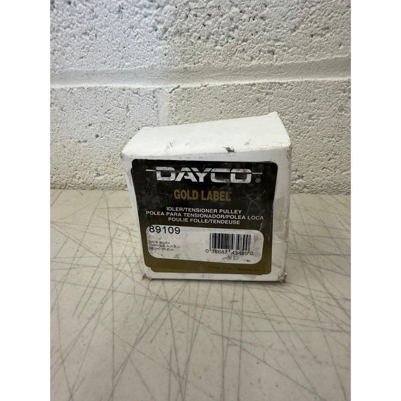 Dayco Drive Belt No Slack Idler/Tensioner Pulleys 89109, Steel, Serpentine Style