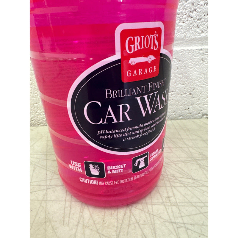 Griots Garage Brilliant Finish Car Wash, Clean Auto Car Soap - 64oz - 10866