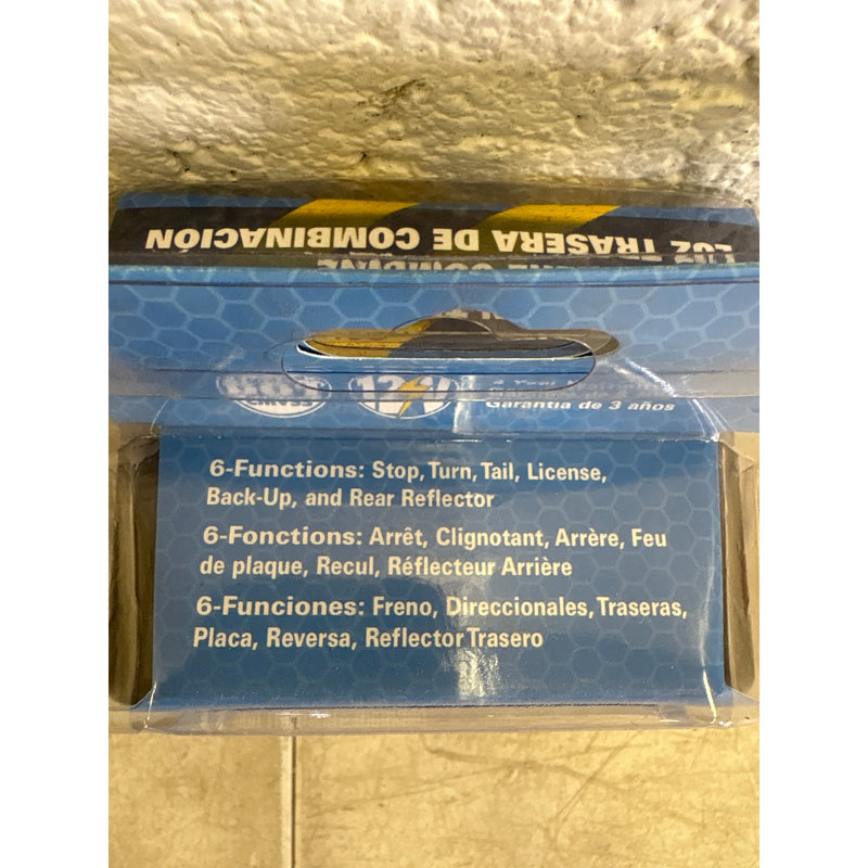 Optronics Oblong, Red, Combination Tail Light, Stud Mount, Hard Wired Connection