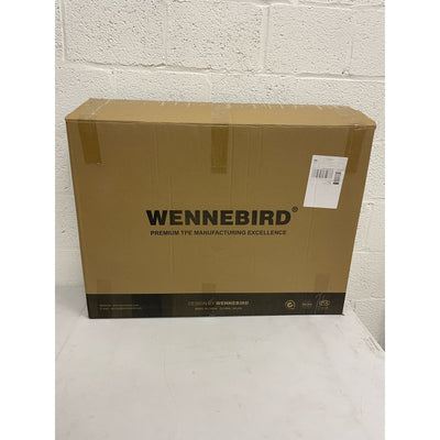 WENNEBIRD All Weather Floor Mats 21-24 Tesla Model X 6 Seater, Anti-Slip 4pc Set