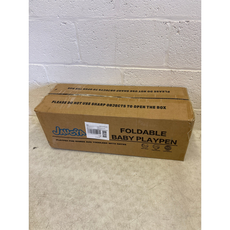 JAUCYA 50"x50"x26" Foldable Baby Playpen Compact& Portable for Babies & Toddlers