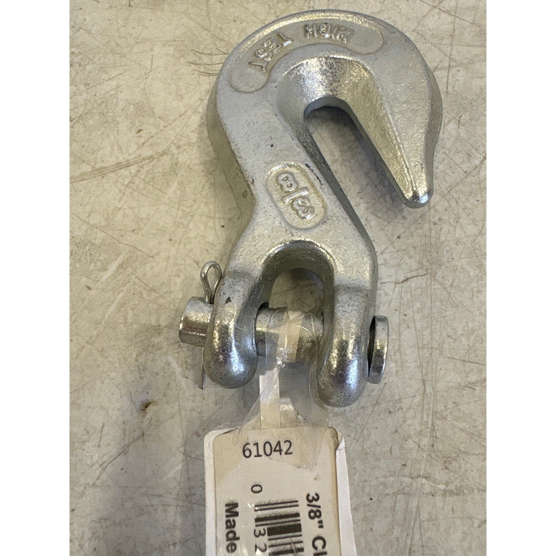 Forney 3/8in (9.52mm) Clevis Grab Hook - 5,400 lbs. Safe Work Load - 61042