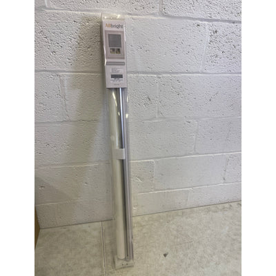 ALLBRIGHT Classic 100% Blackout Cordless Roller Shades 36" x 72" - White