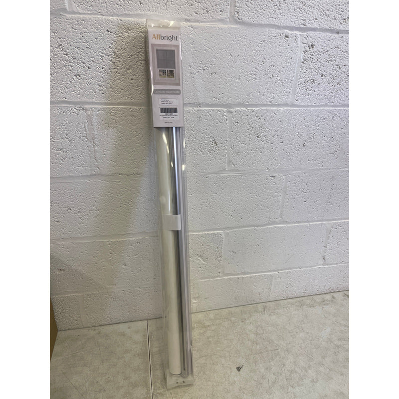 ALLBRIGHT Classic 100% Blackout Cordless Roller Shades 36" x 72" - White