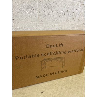 DaoLift 62.99"x15.74" Carbon Steel Scaffolding Platform Work Bench 660 LBS
