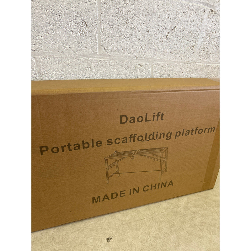 DaoLift 62.99"x15.74" Carbon Steel Scaffolding Platform Work Bench 660 LBS