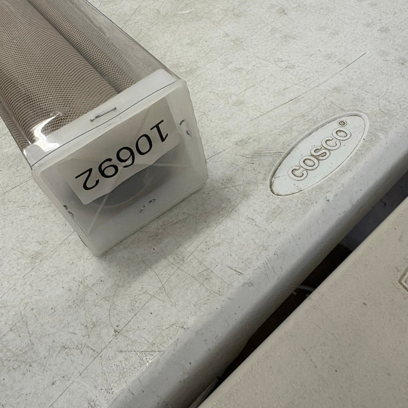 Persilux Solar Roller Shade for Window Blinds 35"Wx72"H, Semi Sheer - Cocoa