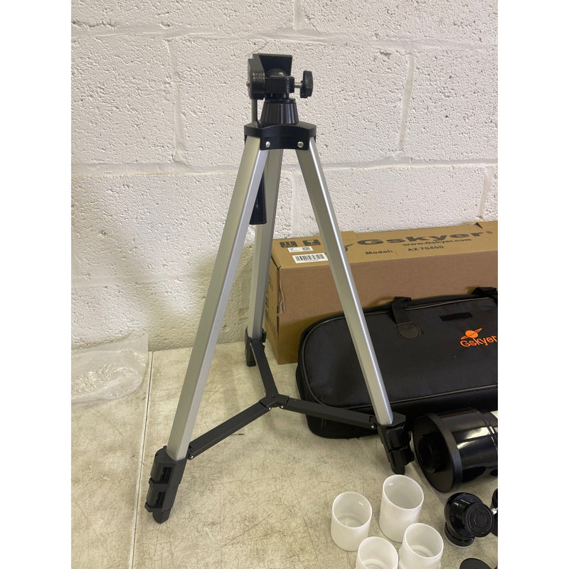 Gskyer Telescope, 70mm Aperture 400mm AZ Mount Astronomical Refracting Telescope