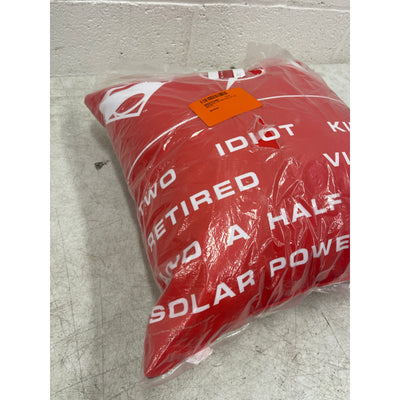 Northwest DC Warner Bros. The Flash Role Call Printed Pillow 18 x 18 Inches