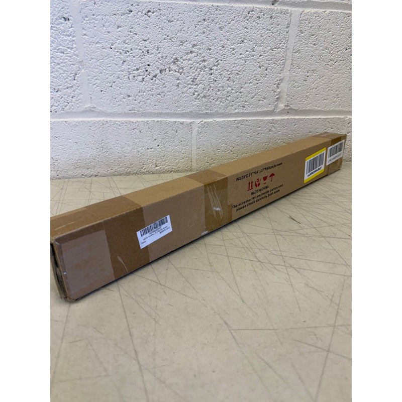 SEEYE Cordless Mini Blinds, Room Darkening, Anti-UV & Waterproof, 21"x64", Brown