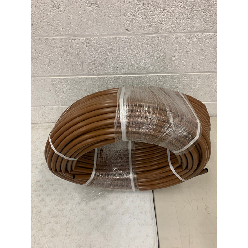 DIG  Brown Blank Poly Tubing for Drip Irrigation B37-700B 1/2in 500 FEET LONG