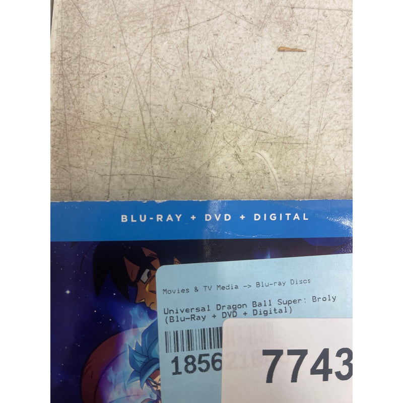 Funimation Dragon Ball Super: Broly - The Movie - Blu-ray, DVD & Blu-ray