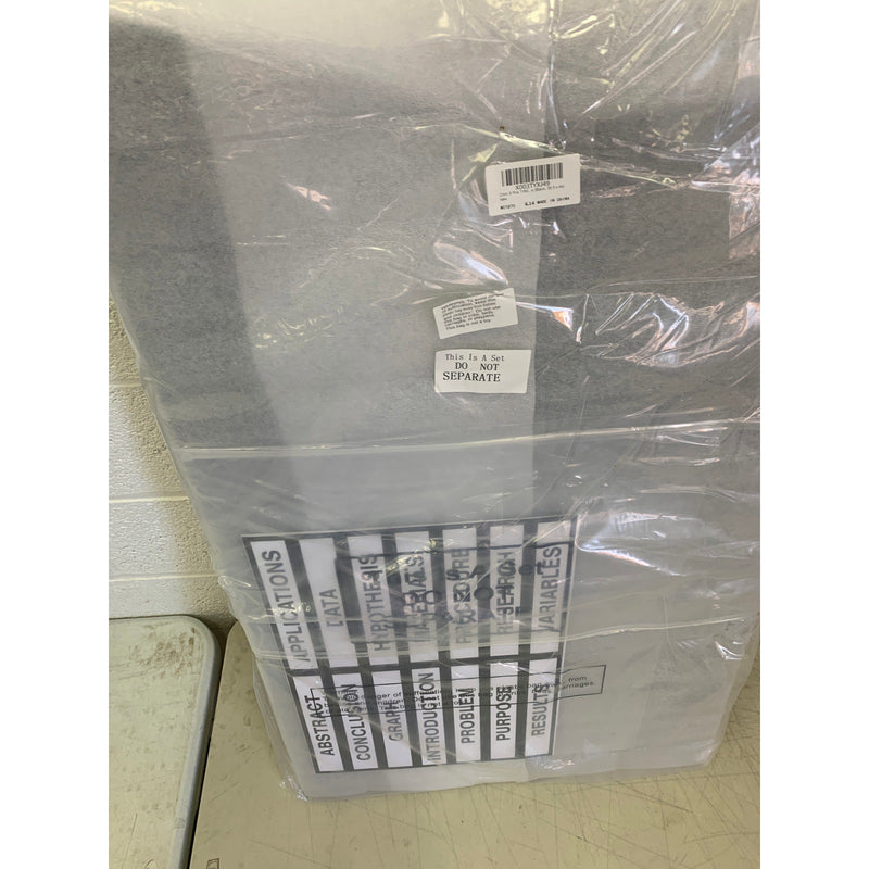 Set of 8 Trifold Poster Board Presentation Board Self Adhesive 35" x 44"