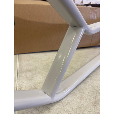Yeezoo Outdoor Handrail Wall Mount, Garage Railing with Polished White Finished