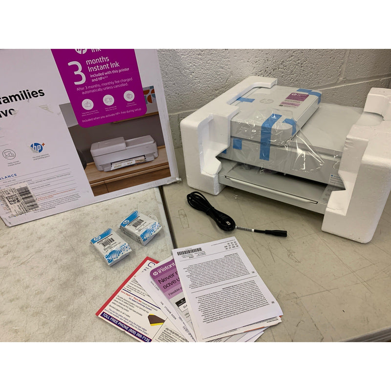 HP Envy Wireless Inkjet Color All-in-One Printer, Print Copy Scan White 6452e