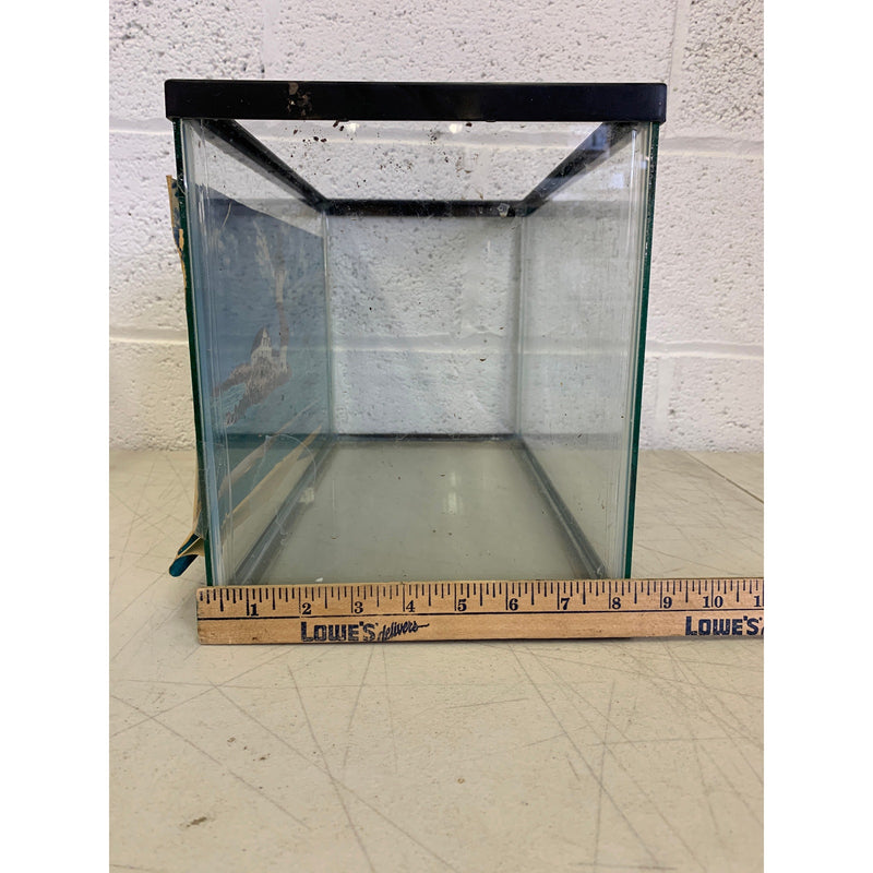 5 1/2 Gallon Fish Tank Reptile Enclosure, Terrarium, Aquarium, NO LID 16" x 8"