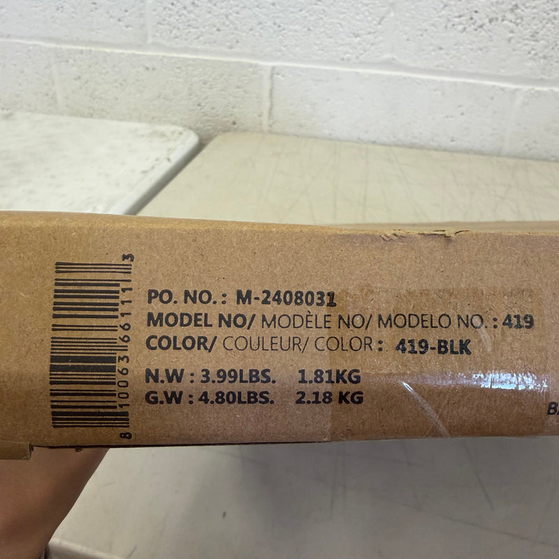 Dream On Me Breathable Mesh Security Bed Rail with Reinforced Anchor - Black