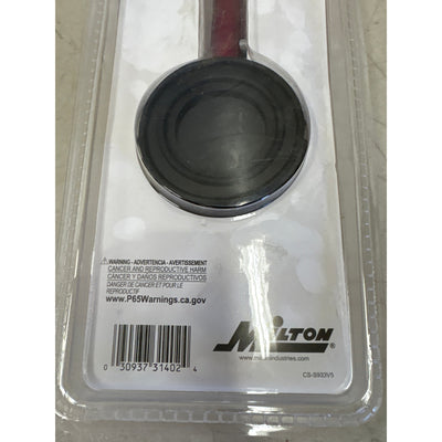 Milton Industries Single Head Chuck Dial Tire Gauge, Tire Pressure, 0-160 PSI