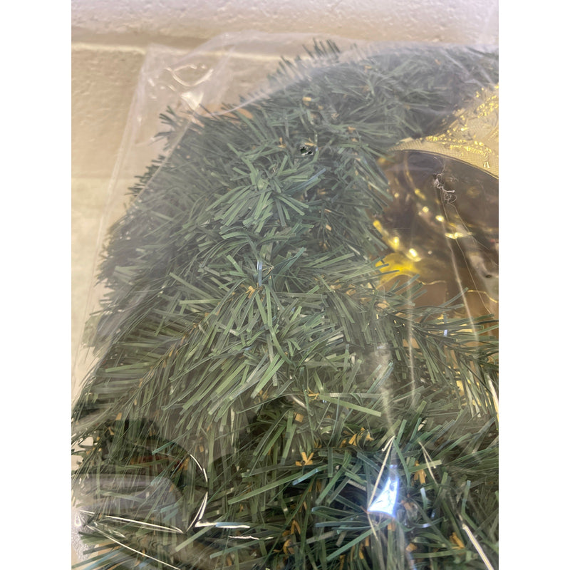 Merry Christmas Wreath for Door Hook, Decoration, Holiday Decor 20" x 18"