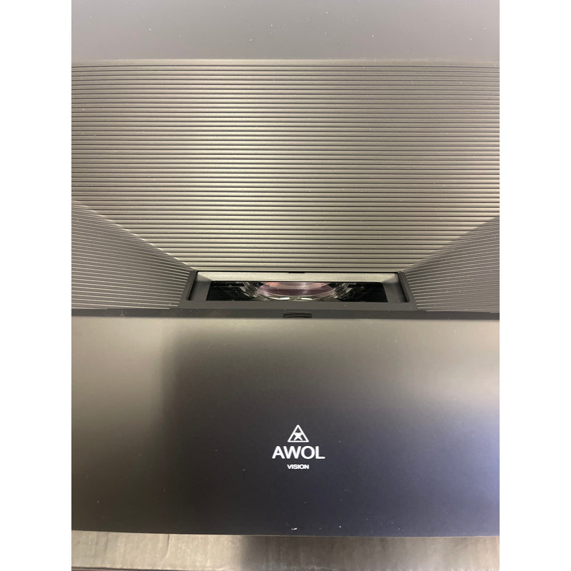 AWOL VISION LTV-3000 Pro 4K 3D Ultra Short Throw Triple Laser Projector Black
