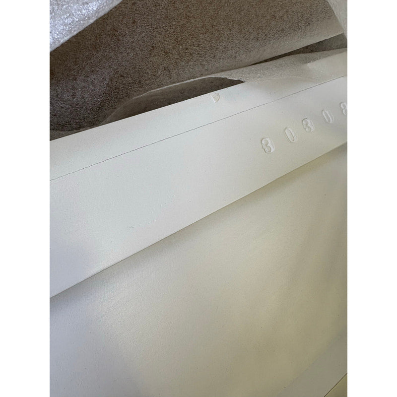 NovaSolo Halifax 6-Hook Coat Rack in Pure White, Modern & Sleek, 40" x 8" x 4"