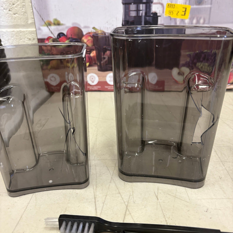 Topzee Self feeding Slow Masticating Juicer, One Speed JE120-332M00B SEE DETAILS